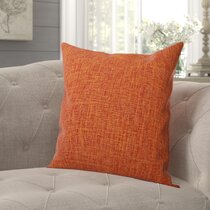 Wayfair orange throw pillows new arrivals